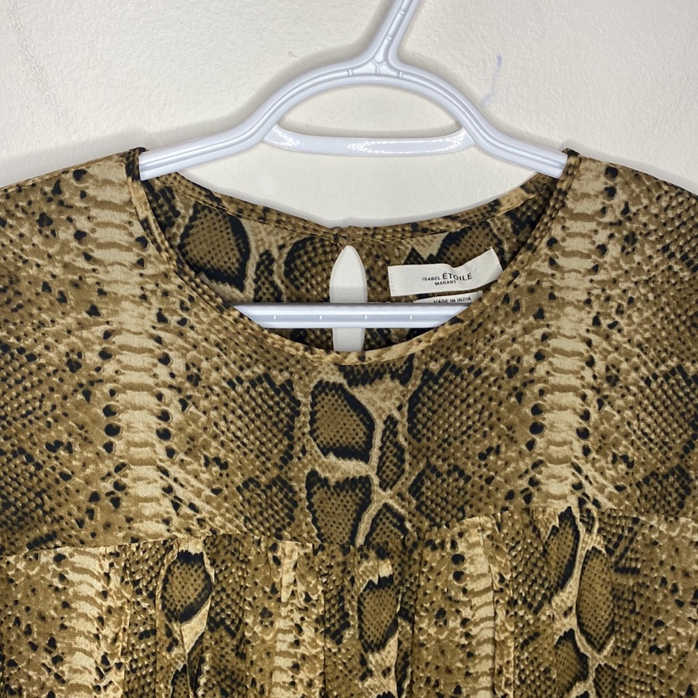 Isabel Marant Etoile Java Python Print Asymmetric… - image 7